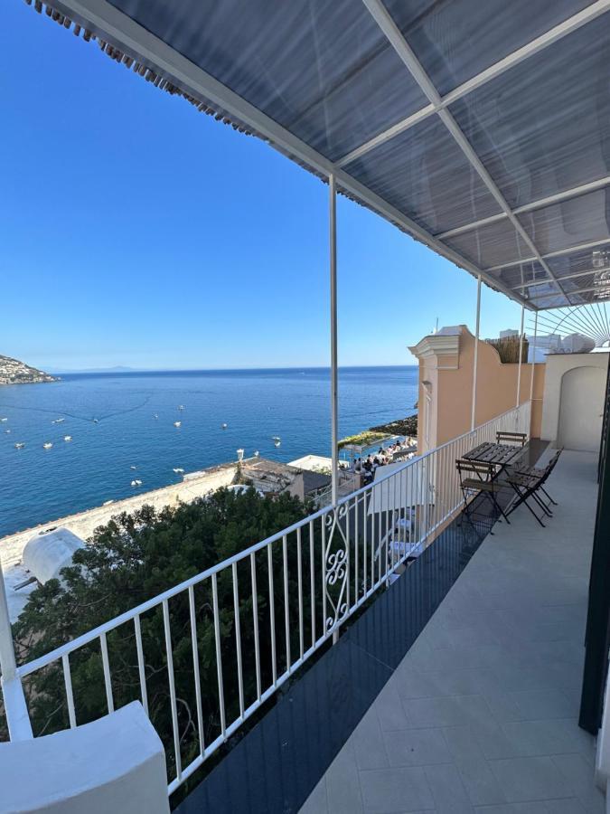 Queen View Apartment - No Kitchen Positano Eksteriør bilde